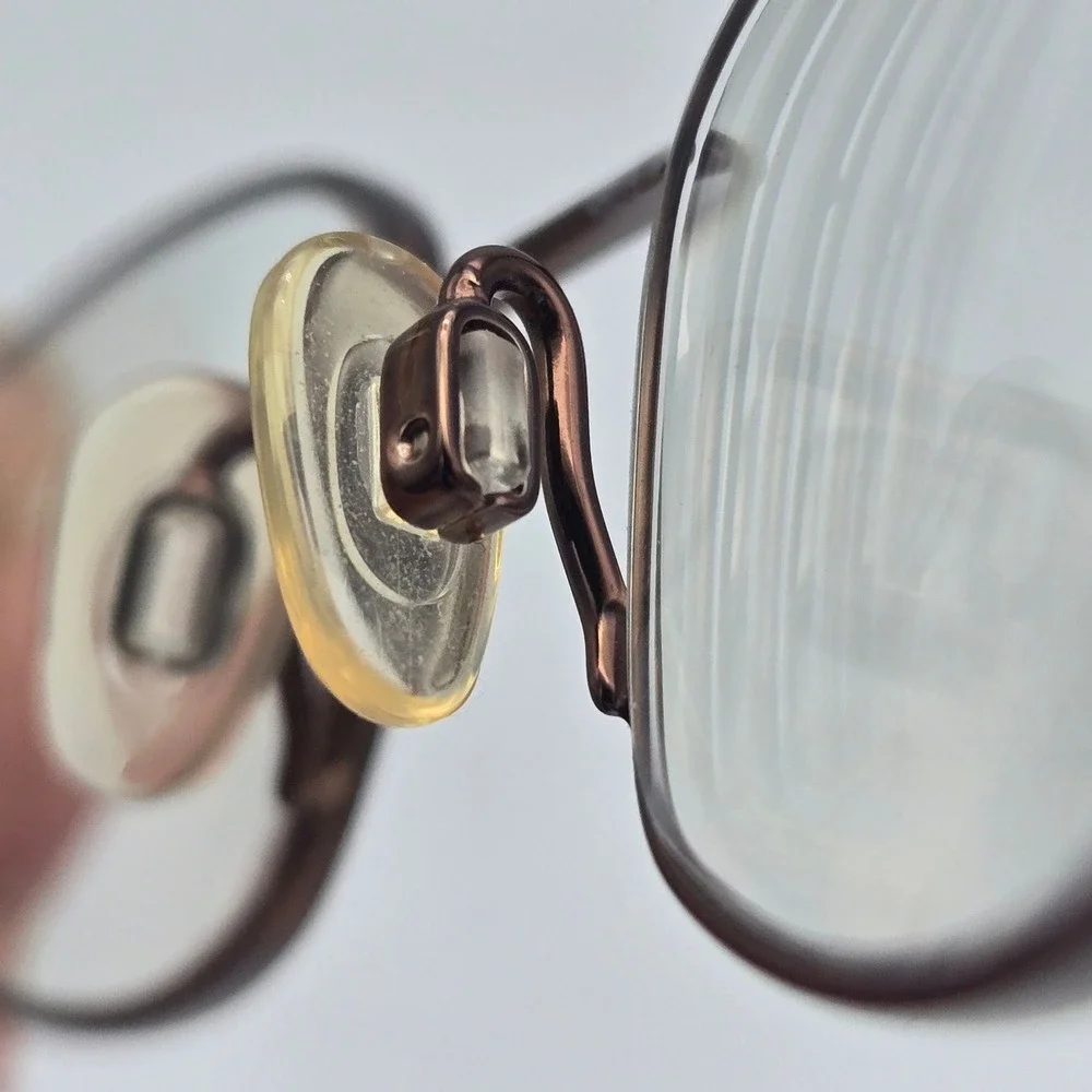 Altair Microtech Eyeglasses Frames Only 48-19-145 Antique Bronze Flex Hinge